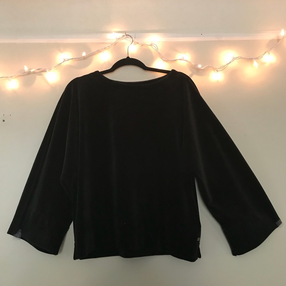 DKNY Sport velour top